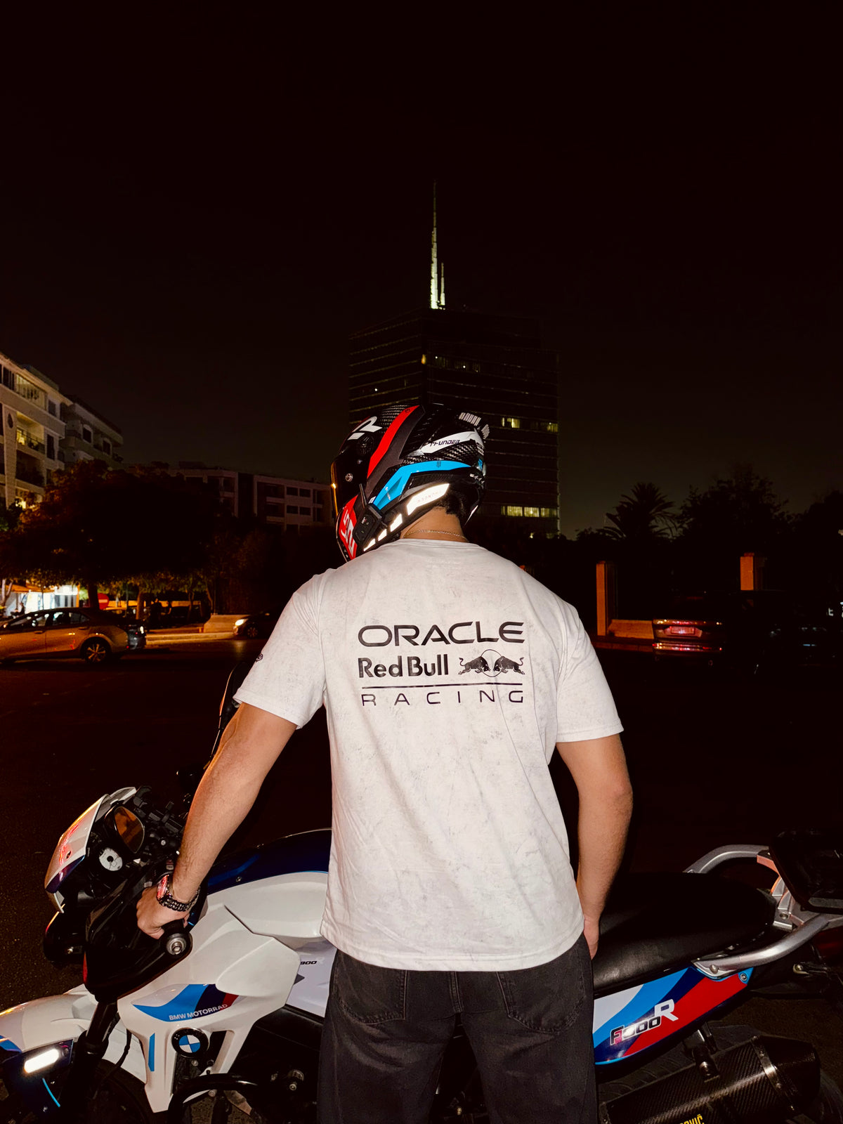 T-shirt Unisexe New Era Red Bull Racing Linear Graphic