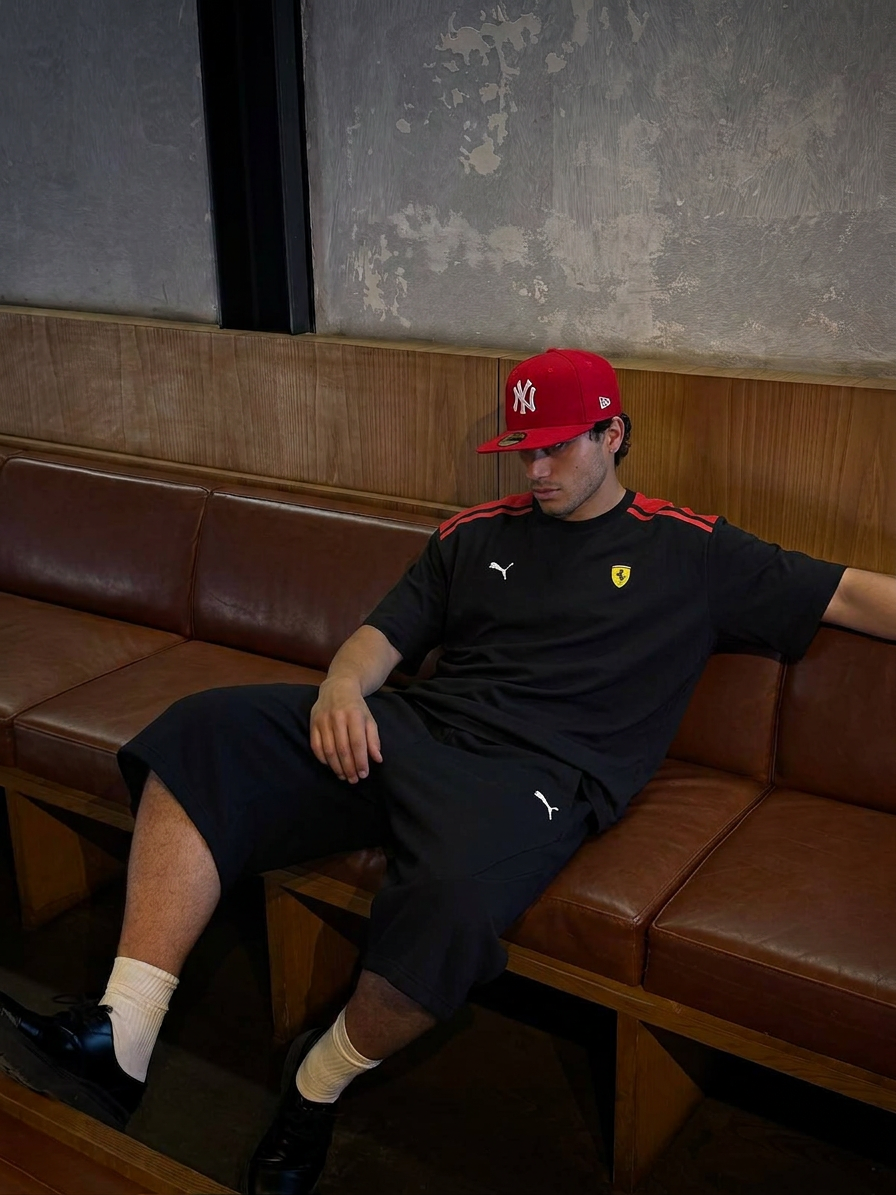 Scuderia Ferrari Co-ord Black Set