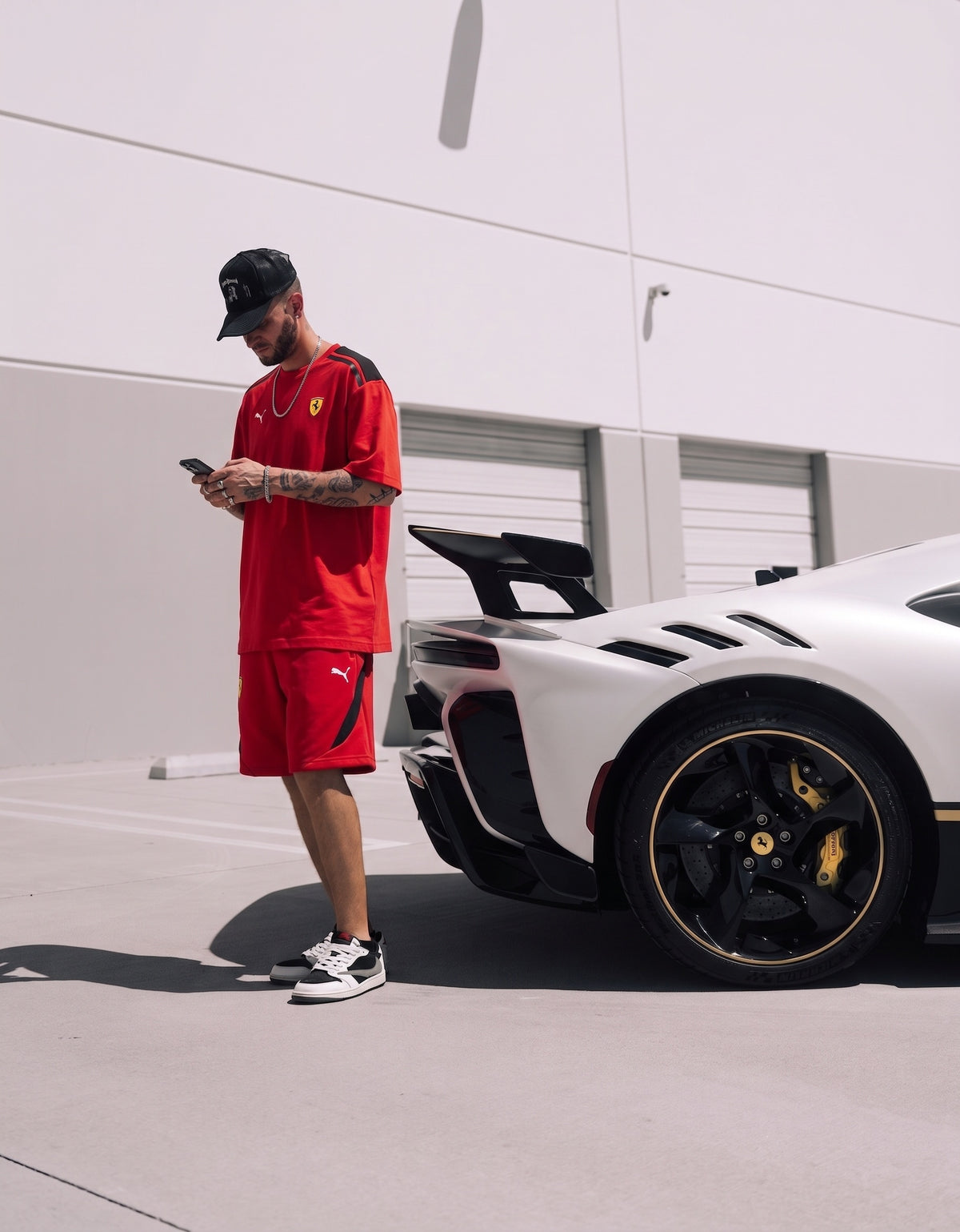 Scuderia Ferrari Co-ord Red Set