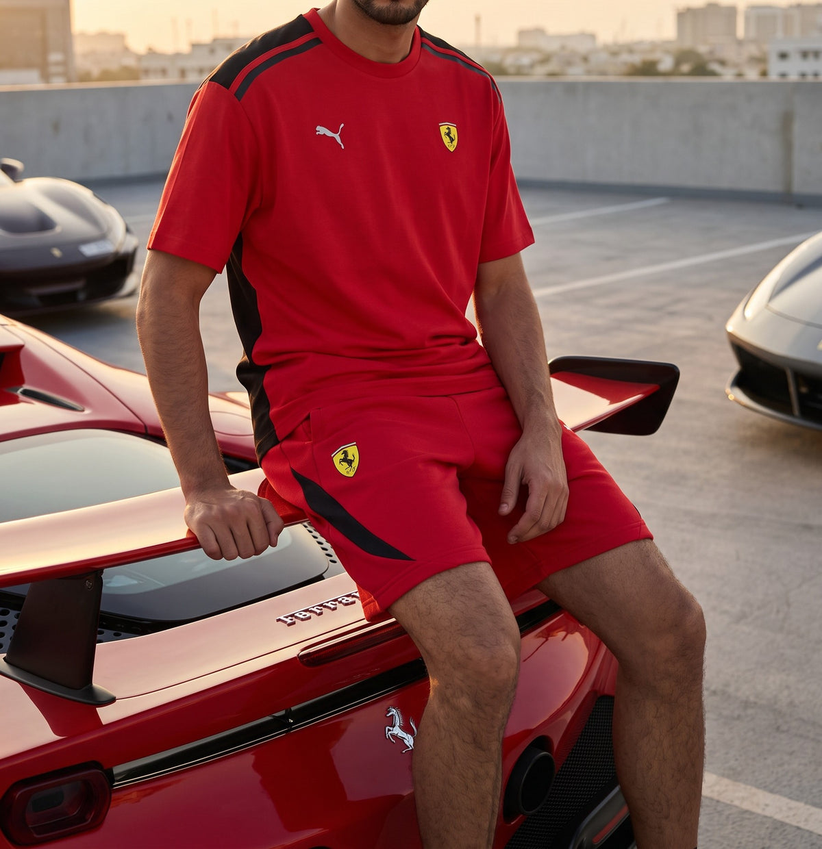 Scuderia Ferrari Co-ord Red Set