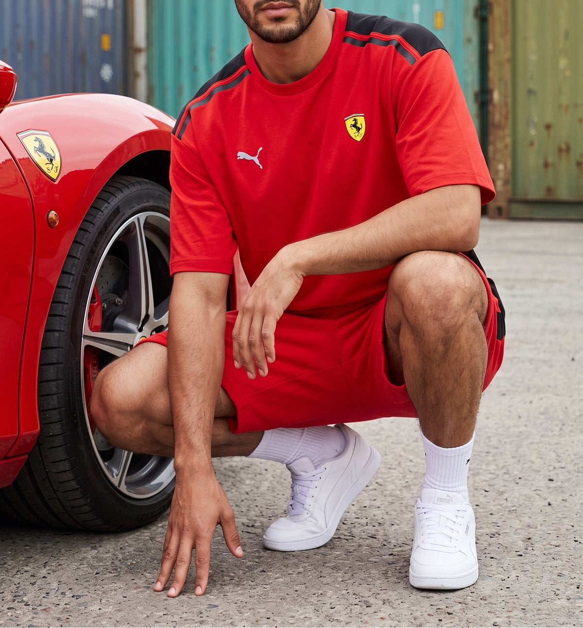 Scuderia Ferrari Co-ord Red Set