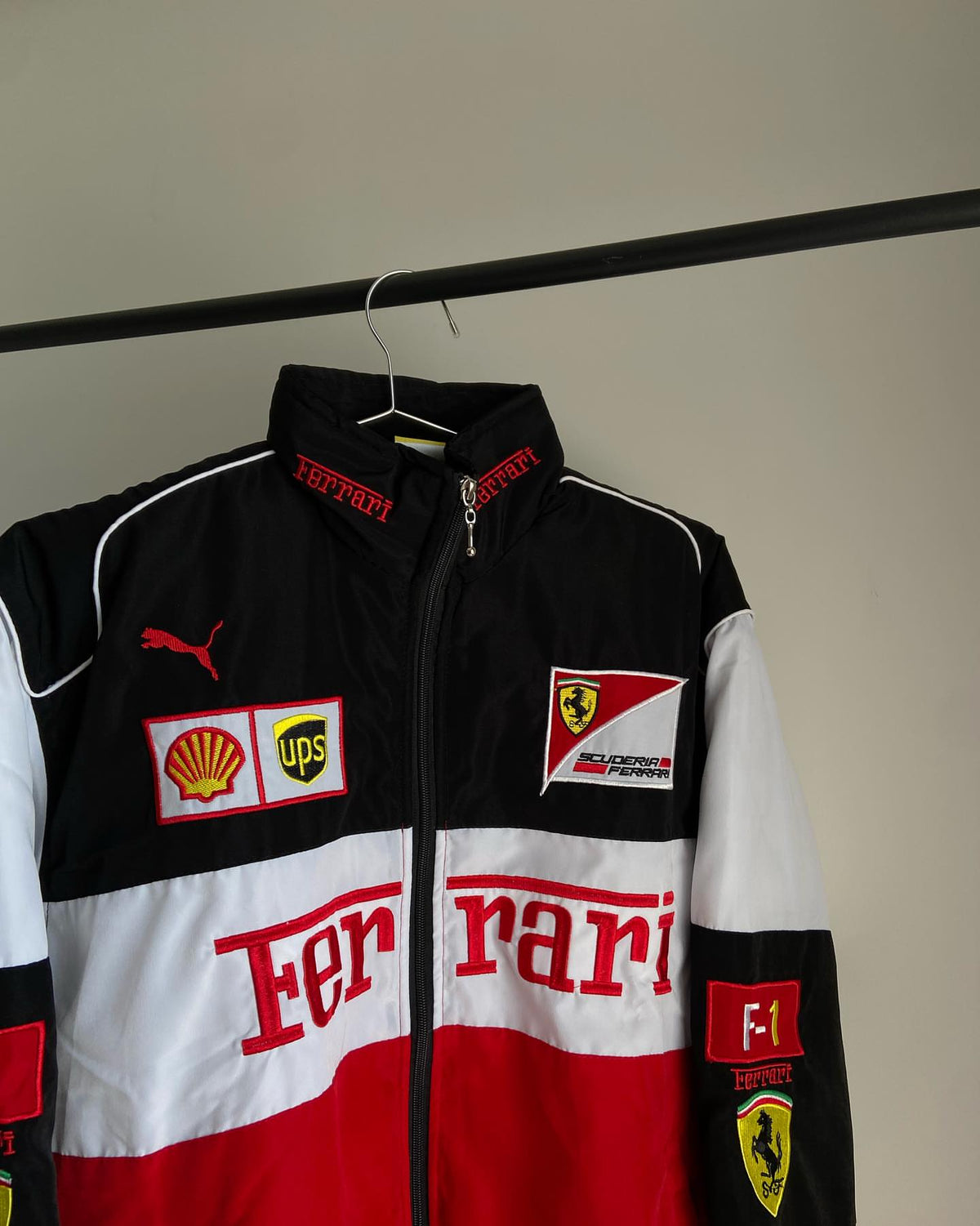 Triple Colors Ferrari Jacket